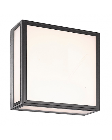 Outdoor wall lamp 22cm LED 14W aluminum and polycarbonate IP65