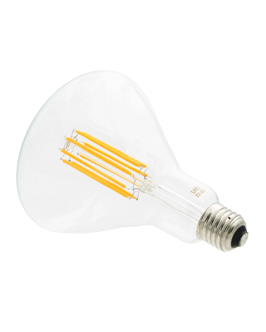 LED vintage LED Reflector Bulb 125 mm. E40 filaments Dimmable E27 8W 2200K 1050 Lm.
