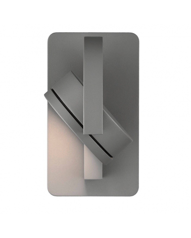 Aplique de exterior 18cm GX5.3 9W de aluminio y orientable en distintas direcciones IP54