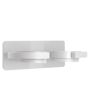 Outdoor wall lamp with two aluminum GX5.3 lights adjustable in different directions 9W IP54