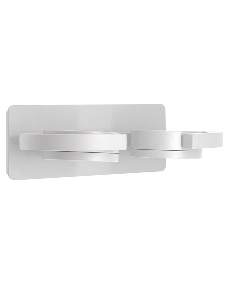 Outdoor wall lamp with two aluminum GX5.3 lights adjustable in different directions 9W IP54