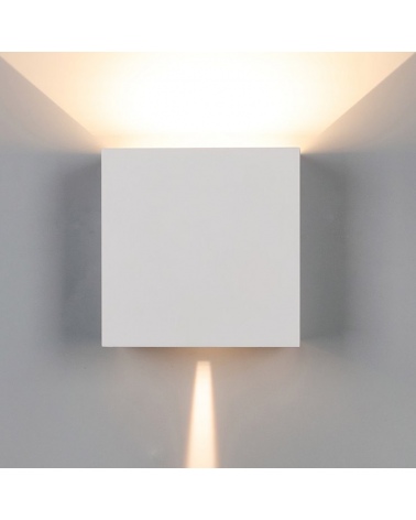 LED outdoor wall lamp 20W 15cm 4000K aluminum IP65 lower and upper light