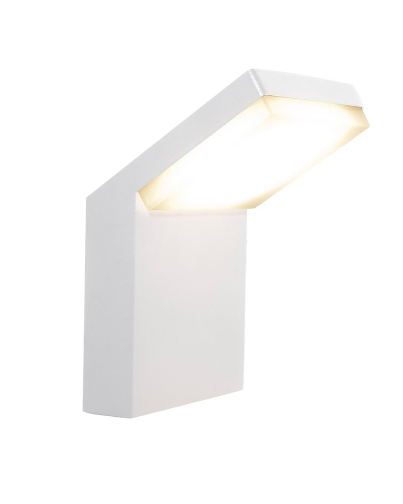 LED outdoor wall lamp 16.5cm high 6W aluminum IP65