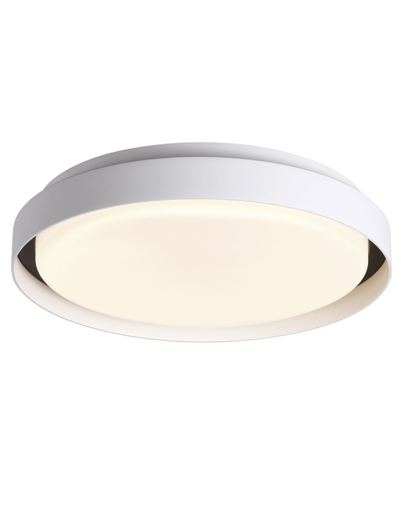 Aplique de exterior LED de aluminio acabado blanco 20W 4000K IP65