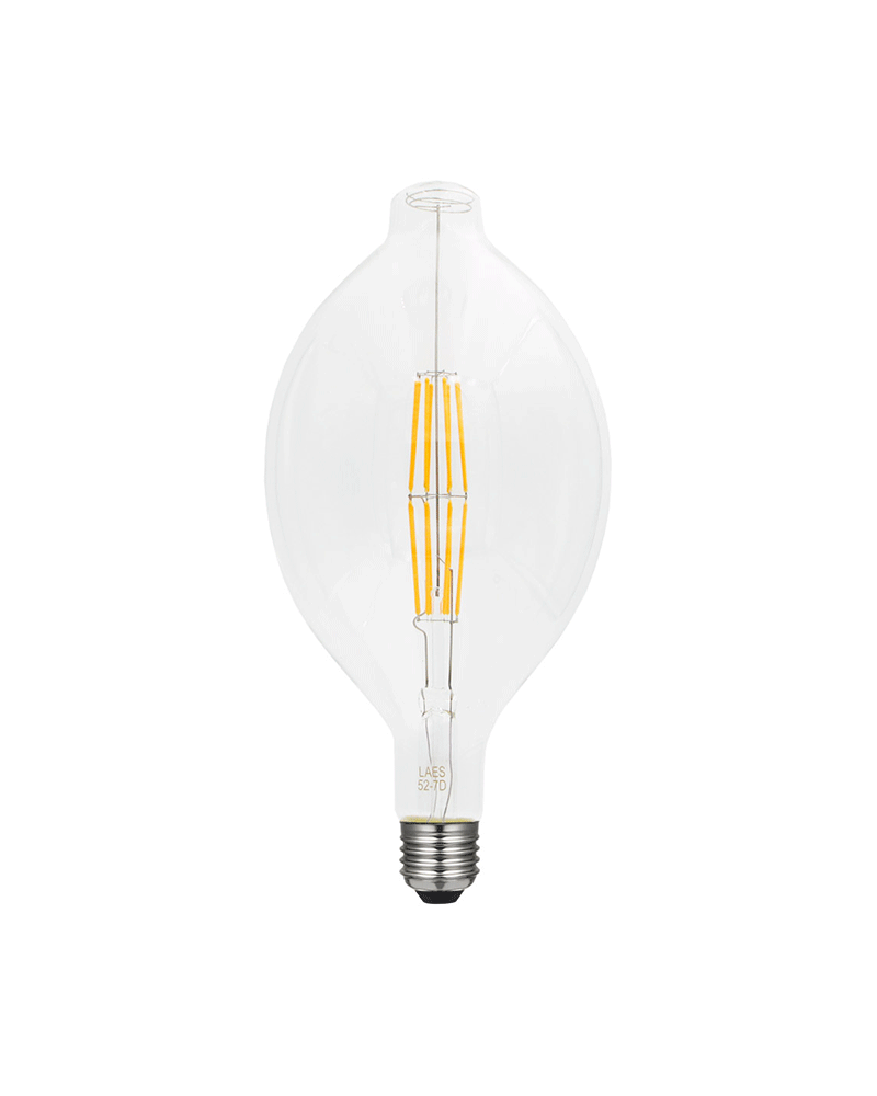 LED vintage Ellipse bulb 360 mm. Dimmable LED filaments E40 18W 2200K 1690 Lm.