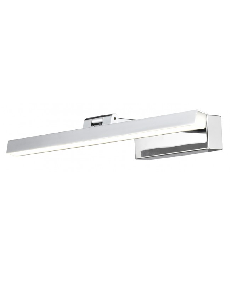 Aplique baño 39cm para espejo metal cromo LED 10W 4000K 950Lm