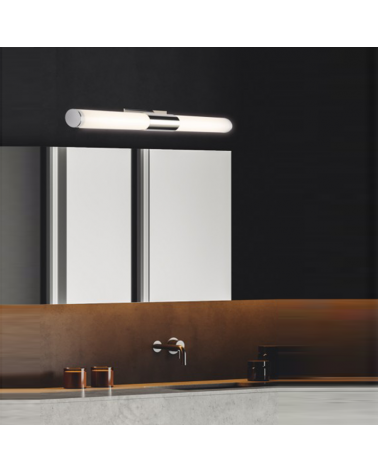 Bathroom wall lamp 60cm chrome metal LED 10W 4000K 950Lm