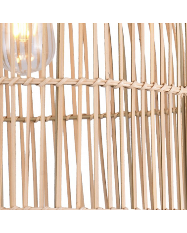 Lámpara de techo 39cm de ratán E27 60W