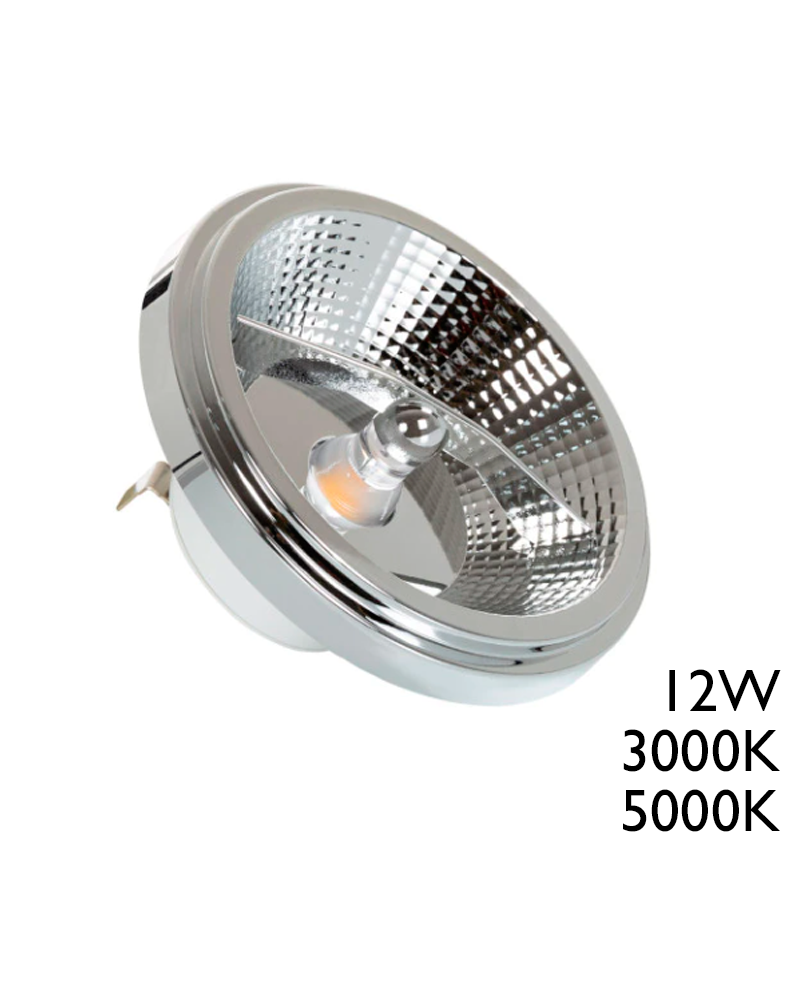 Bombilla QR 111 12W 12V G53 24º