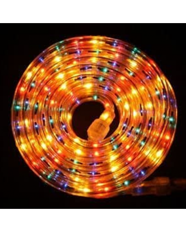 Bobina 6m tubo luminoso Flexilight multicolor IP44 con controlador efectos 230V