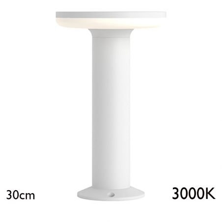 Outdoor beacon 30cm in aluminum and polycarbonate IP65 LED 12W 3000K