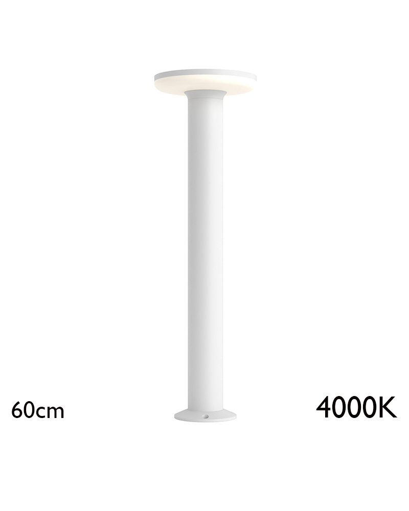 Outdoor beacon 60cm in aluminum and polycarbonate IP65 LED 12W 4000K