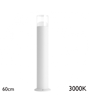 Outdoor beacon 60cm in aluminum and methacrylate IP65 LED 12W 3000K