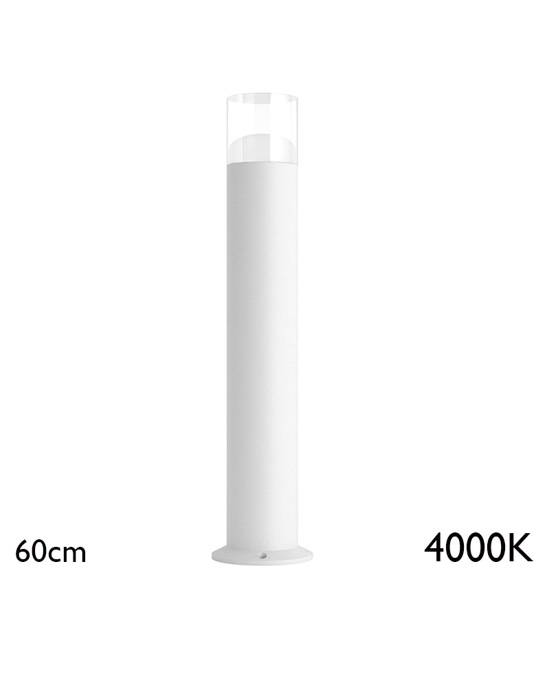 Outdoor beacon 60cm in aluminum and methacrylate IP65 LED 12W 4000K