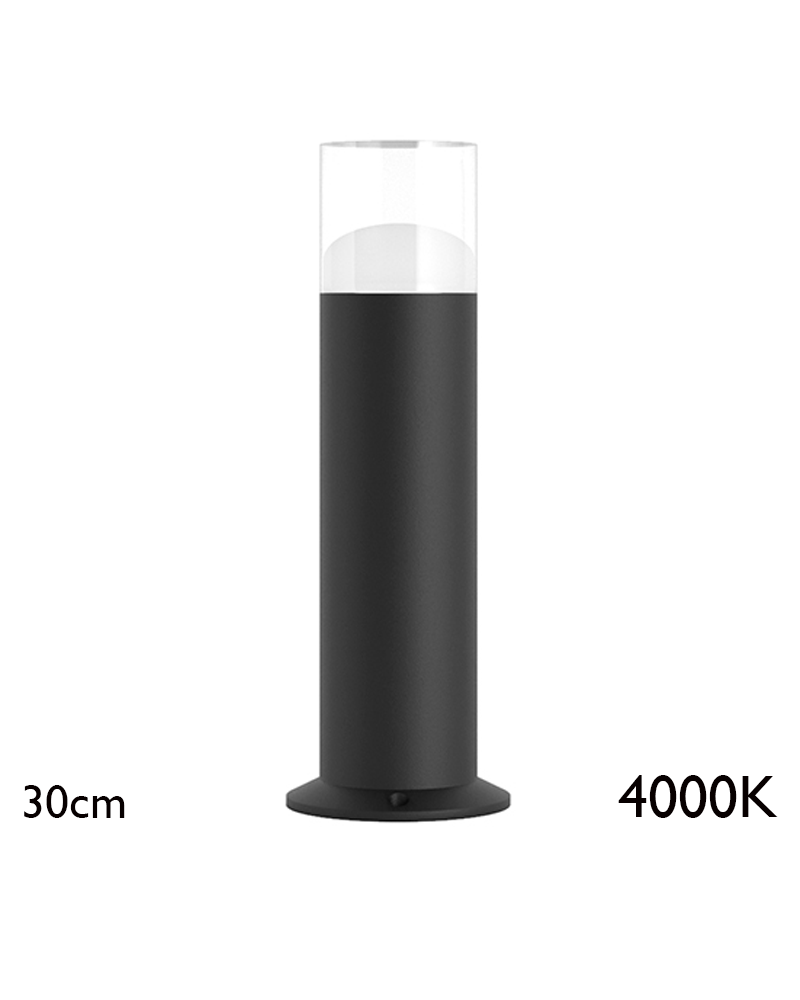 Outdoor beacon 30cm in aluminum and methacrylate IP65 LED 12W 4000K