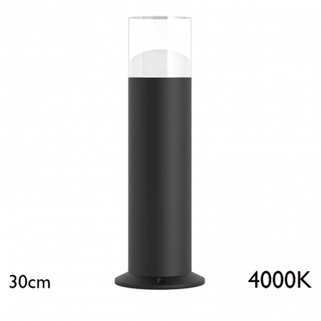 Outdoor beacon 30cm in aluminum and methacrylate IP65 LED 12W 4000K