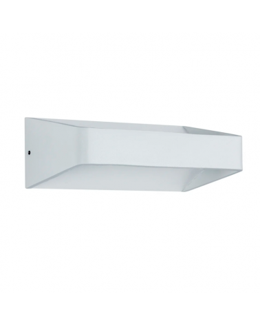 Aplique de pared blanco de interior aluminio LED 5,5W 2700K 560lm 230V