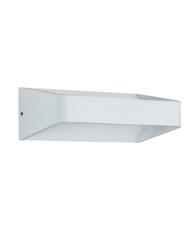 White wall lamp 20 cm for indoor aluminum luz superior en inferior LED 5.5W 2700K 560lm 230V