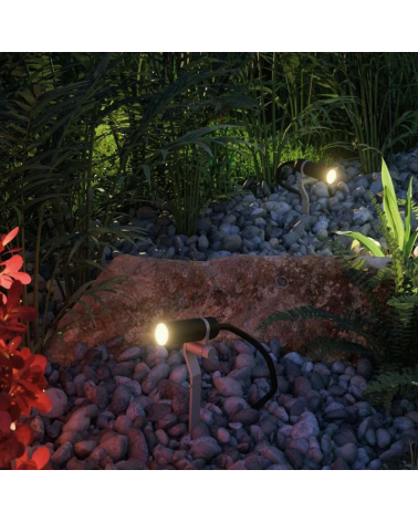 Aluminum garden spike IP65 LED 1.4W 45° 3000K 24V