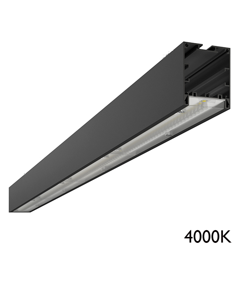 Lámpara de techo aluminio LED 4000K On/Off