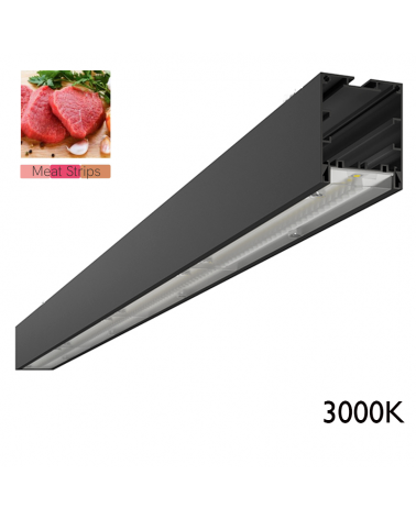 LED Ceiling lamp for butcher shop 3000K aluminum On/Off