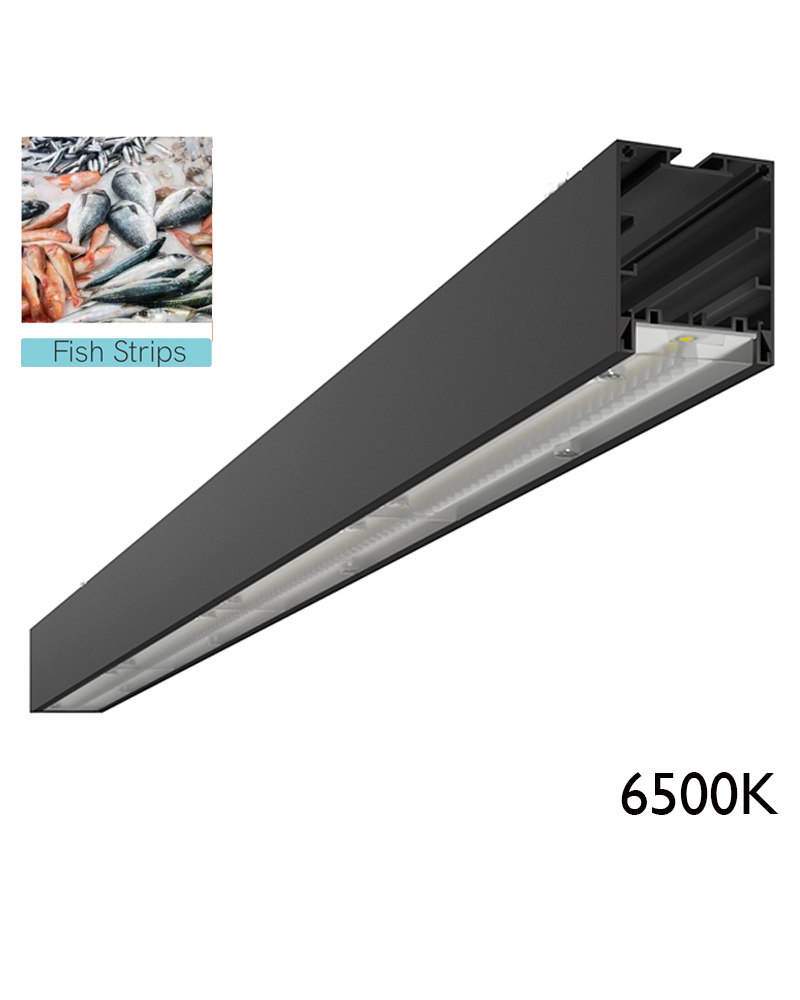 Lámpara de techo para pescadería 6500K LED de aluminio On/Off