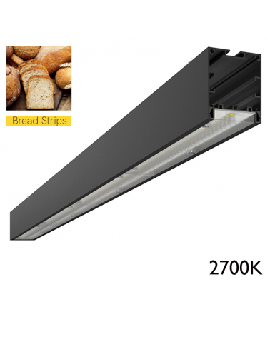 Lámpara de techo para panadería 2700K LED de aluminio On/Off
