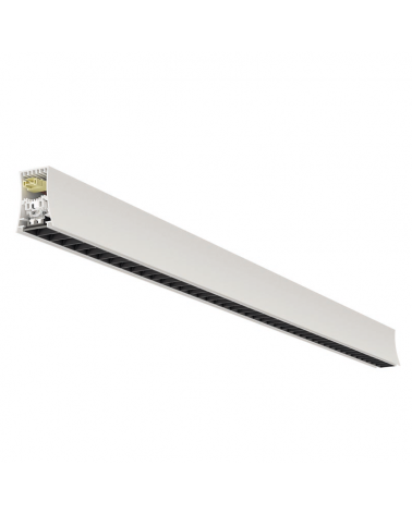Ceiling lamp LED aluminum 76W 240cm white +50.000h