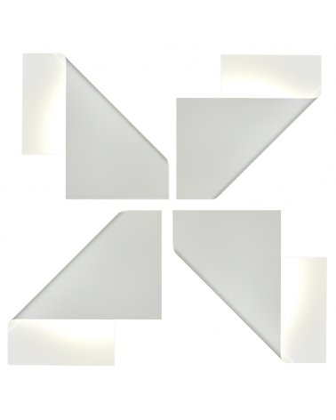 Aplique de pared 37,5cm de metal GX53