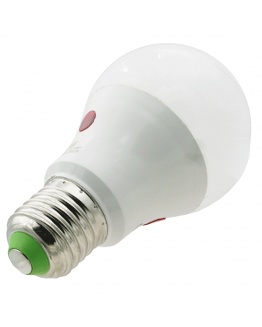 LED Standard 60mm bulb. LED With Day/Night Sensor 9W 3000K 800Lm.