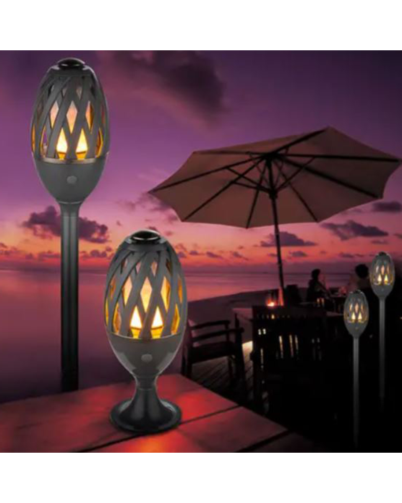 Garden spike 70.7cm and portable table lamp 23.8cm LED IP65