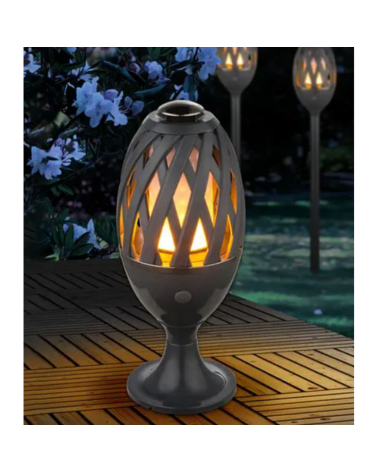 Garden spike 70.7cm and portable table lamp 23.8cm LED IP65