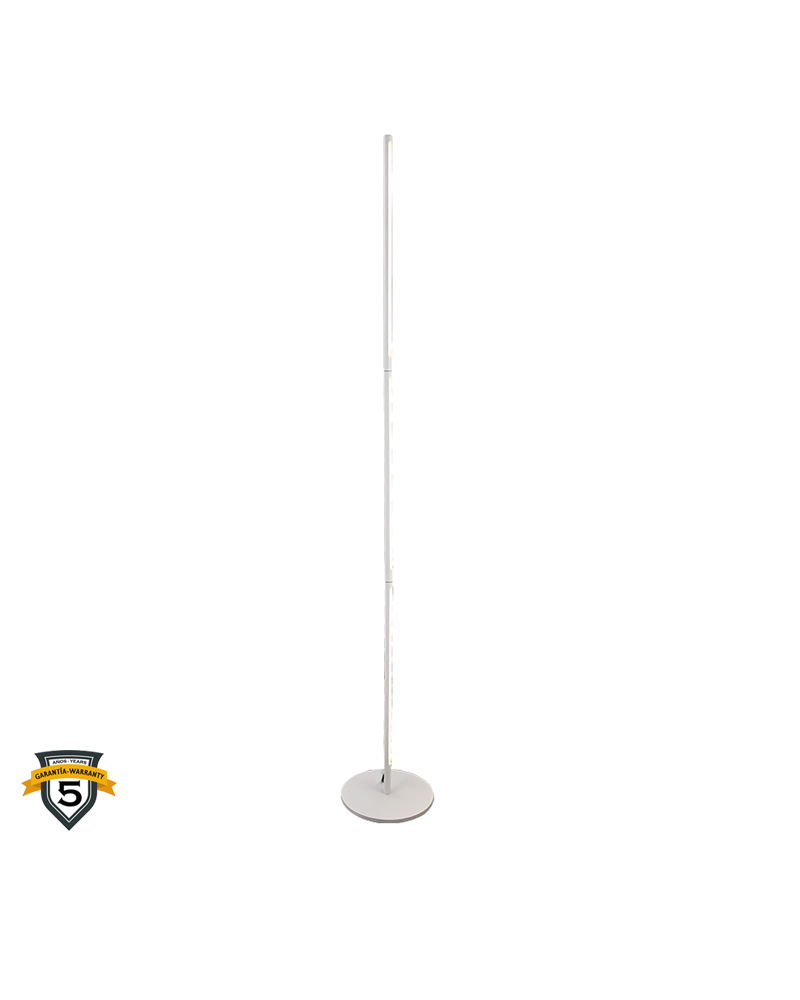 Floor lamp 171cm aluminum LED 25W 3000K