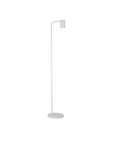 Lámpara de pie 123,5cm de acrílico GU10 max. 10W Orientable
