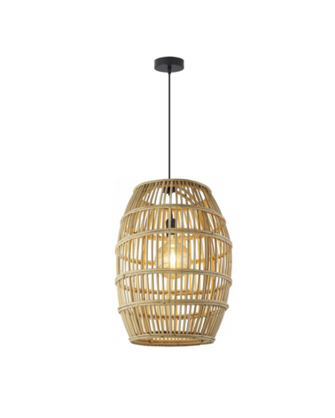 Ceiling lamp 40cm natural bamboo 60W E27