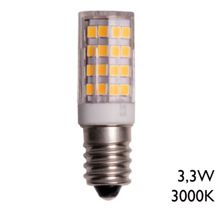 Tubular LED bulb E14 3.3W 3000K 507Lm