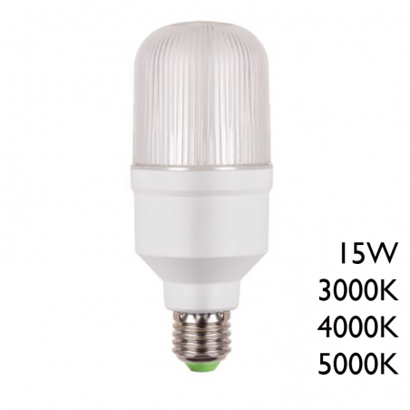 Tubular LED bulb E27 15W 40.000 hours