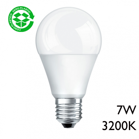 LED standard bulb 7W E27 3200K