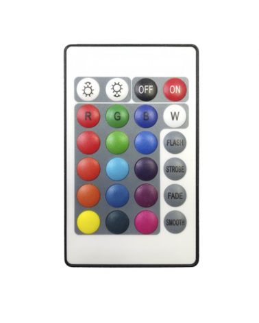 Portable 31cm metal and acrylic RGB 12W LED table lamp