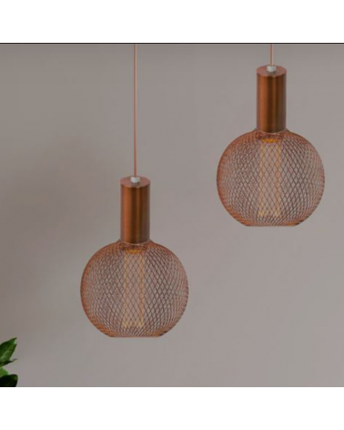 Globe bulb with grid 125 mm LED E27 3.5W 1800K 80Lm