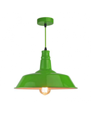 Lámpara de techo de 36cm de metal en diferentes acabados 60W E27