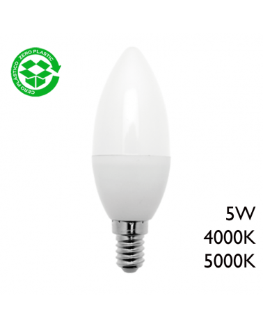 LED Candle Bulb 5W E14 A++