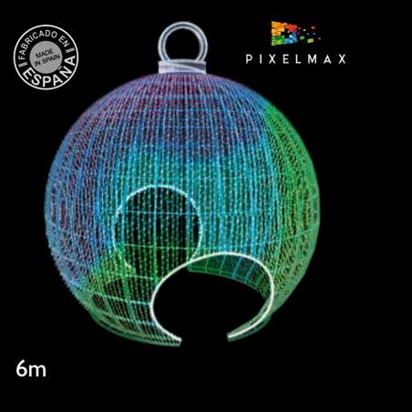 Giant walkable ball LED PIXELMAX RGB 6 meters low voltage 12V 5700W
