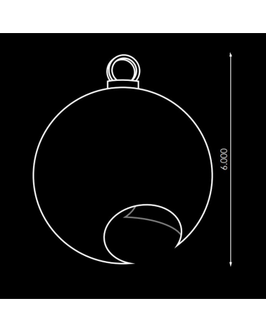 Giant ball walkable LED flashing warm and cold 6 meters low voltage 24V 450W