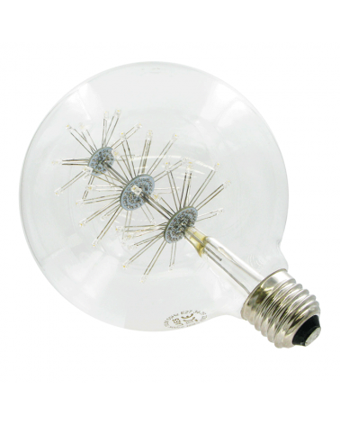 LED Clear Globe Bulb 125 mm. tree E27 1.8W 2200K 145Lm.