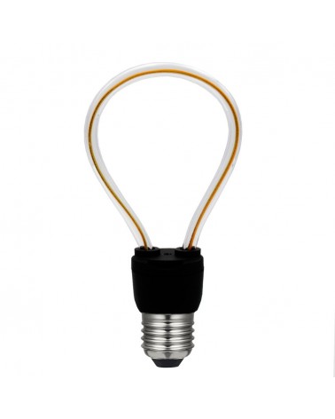 LED Standard silhouette bulb 80 mm. Dimmable LED E27 8W 2200K 480Lm.