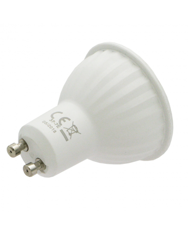 LED Spotlight bulb 50 mm. 6W GU10 24º 400Lm.