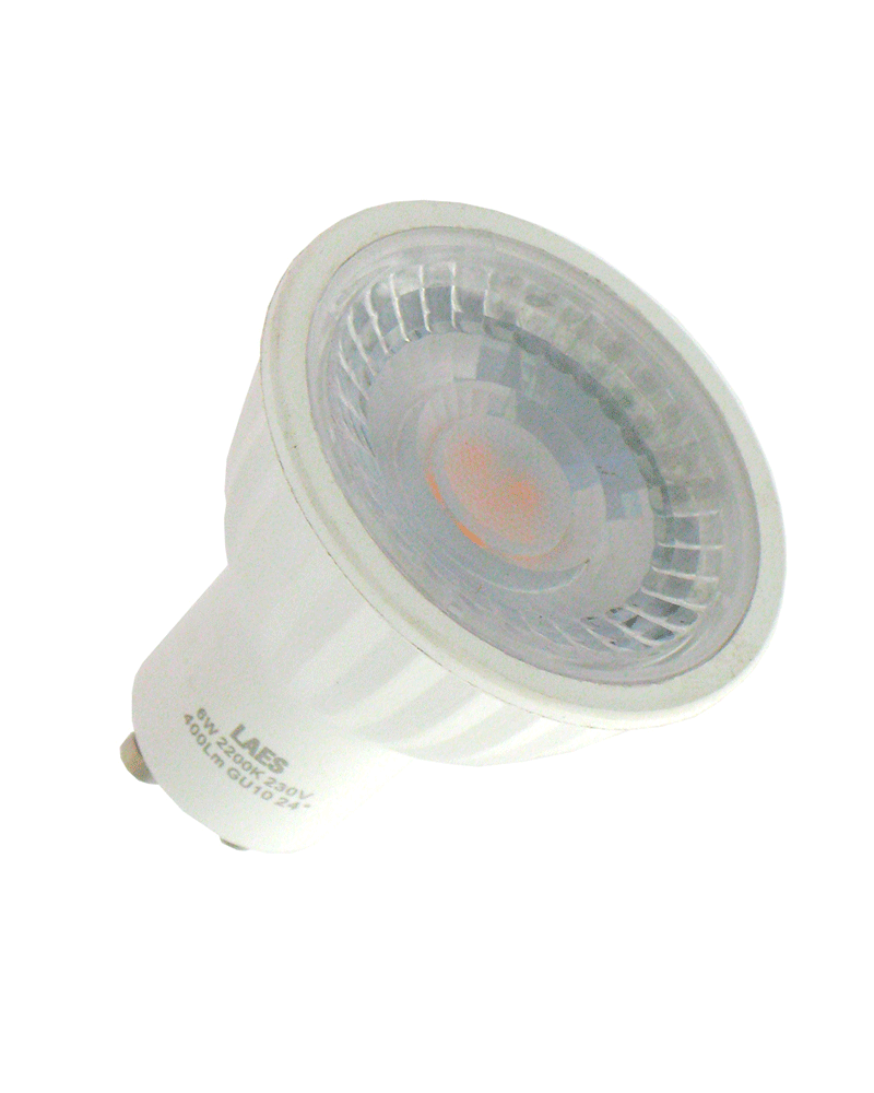 LED Spotlight bulb 50 mm. 6W GU10 110º
