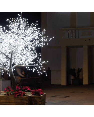 Cherry Blossom giant tree of 3.6 meters with 4,100 LED lights IP44 24V