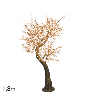 Cherry Blossom tree warm light 1,8 meter with 800 IP44 24V LED Lights